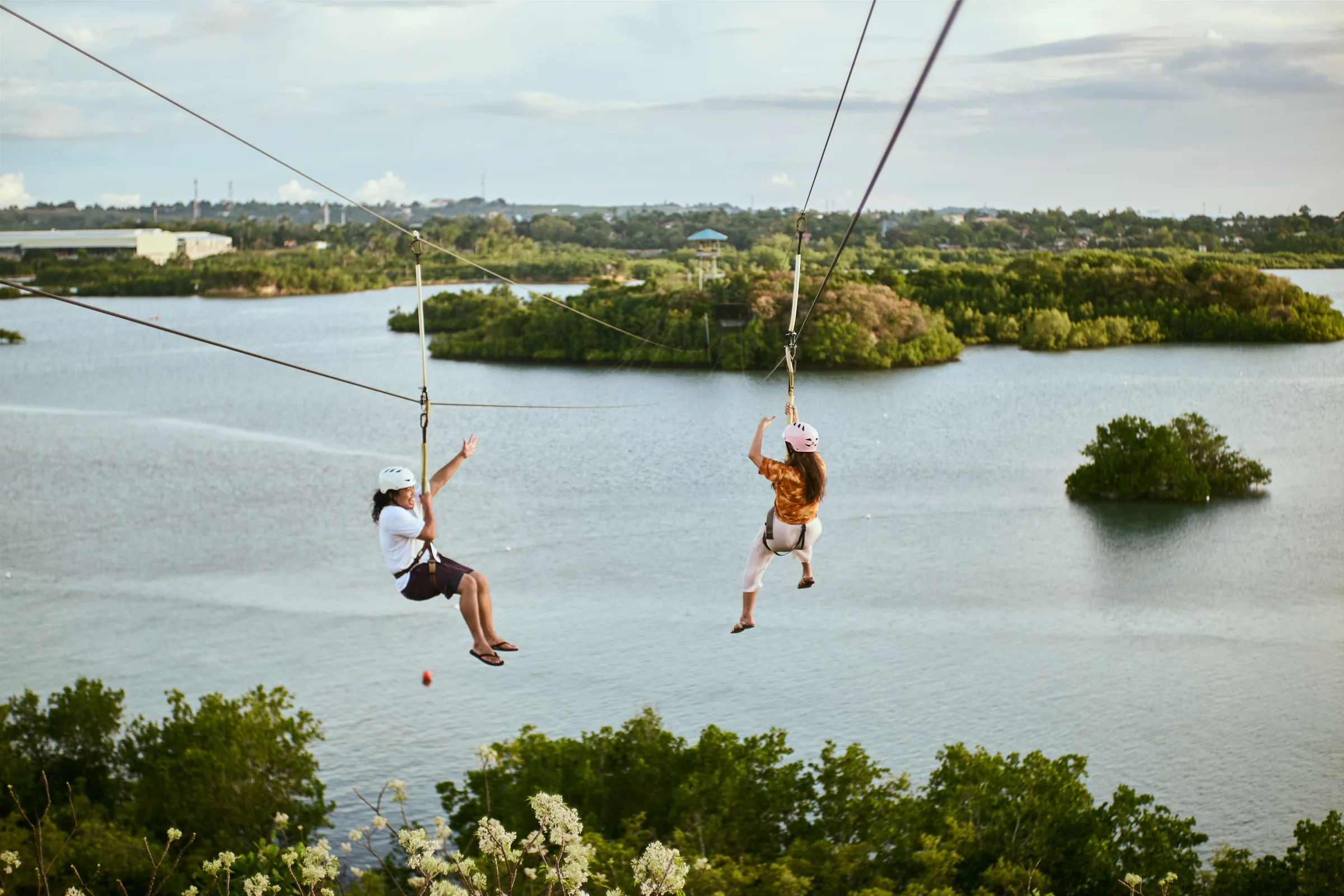 Zipline at Cairo Lake